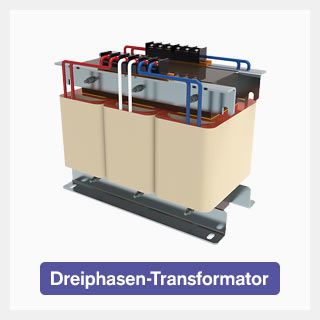 Dreiphasen-Transformatoren